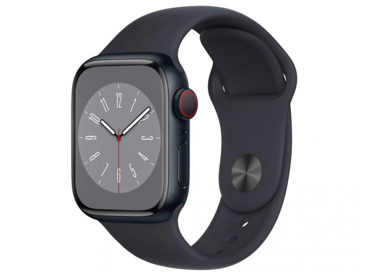 Apple Watch SE 2 GPS 44mm Starlight Aluminium Case with Starlight Sport Band S M MRE43
