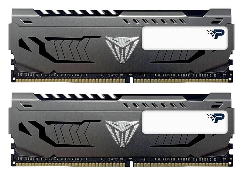Пам'ять Patriot DDR4 3200 16GB KIT (8GBx2) Viper Steel (PVS416G320C6K ...