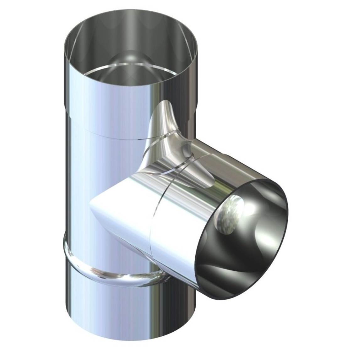 (430/0. 8мм) ф115. труба д110мм l-1000мм. сэндвич тройник 45. дымоход 140.