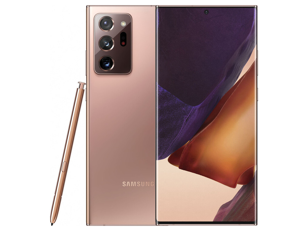 Смартфон Samsung Galaxy Note20 Ultra 5G SM-N9860 12/256Gb Mystic Bronze ...