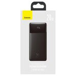 Универсальная мобильная батарея Baseus Bipow Digital Display 20W 30000mAh Black (PPDML-N01) фото №5
