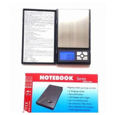 Ювелірні електронні ваги Notebook 0,01-500 г (34001) фото №6