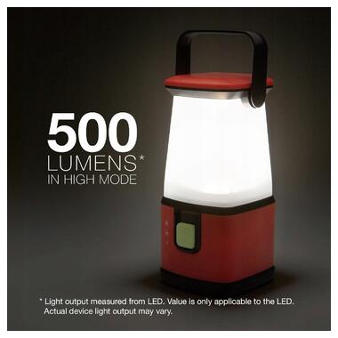 Світильник кемпінговий Energizer Camping Lantern 500lm 360°, 3xAA/3xD, Powerbank, IPX4, 3 режими, Blister фото №3