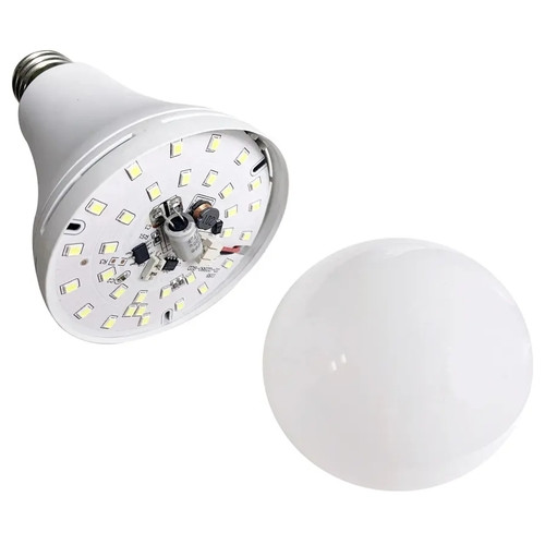 Лампа з гачком Amasco автоматична акумуляторна аварійна світлодіодна LED 15W E27 6500K фото №3