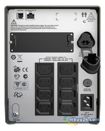 Серверний ДБЖ APC Smart-UPS 1000VA LCD (SMT1000I) фото №2