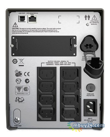 Серверний ДБЖ APC Smart-UPS 1500VA LCD (SMT1500I) фото №3