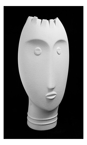 Ваза в форме лица Linea Sette Ceramiche VM157/B   фото №1