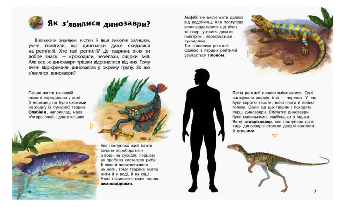 Енциклопедія дошкільника Ранок Creative Динозаври (614022) фото №5