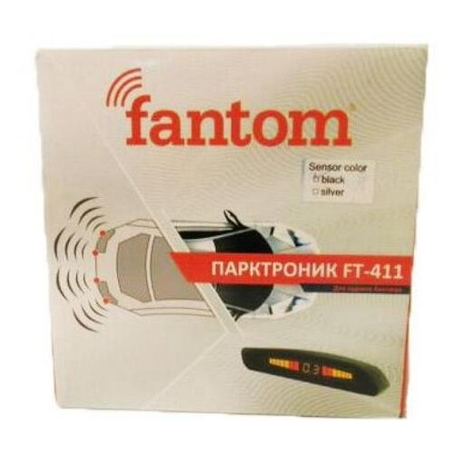 Парктронік Fantom FT-411 (FT FT-411 чорний) фото №1