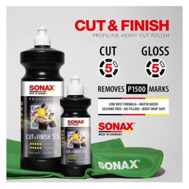 Автошампунь Sonax PROFILINE Cut + Finish 5-5  250 мл (225141) фото №2