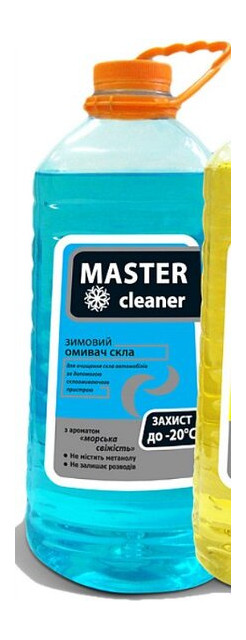 Очищувач скла зимовий Мaster cleaner -20 Морськ. бриз 4л фото №1