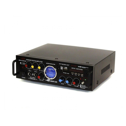 Усилитель Mega Sound AV-339B 2*500maxx USB MP3 FM караоке фото №4