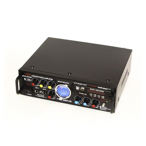 Усилитель Mega Sound AV-339B 2*500maxx USB MP3 FM караоке фото №3