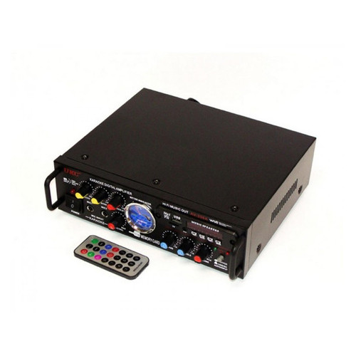 Усилитель Mega Sound AV-339B 2*500maxx USB MP3 FM караоке фото №2