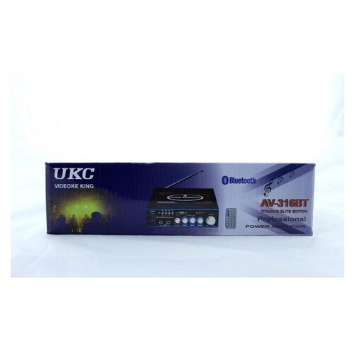 Усилитель Ukc AV-316BT + караоке Bluetooth (77700644) фото №4