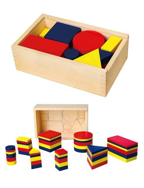 Набор для обучения Viga Toys Логические блоки (56184) фото №1
