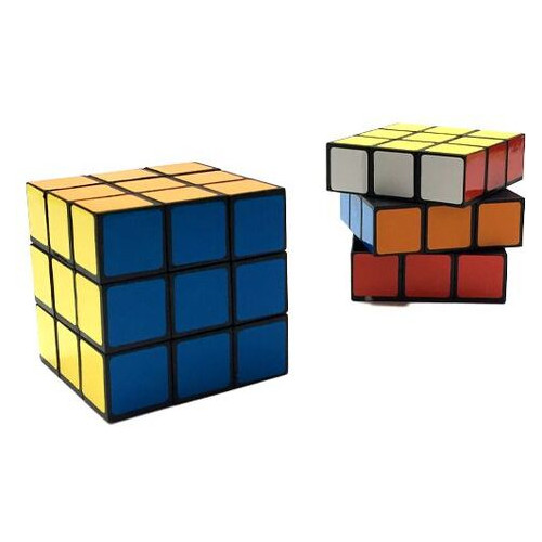 Наклейка Кубик Рубіка середня 6х6 см (IGR25) фото №1