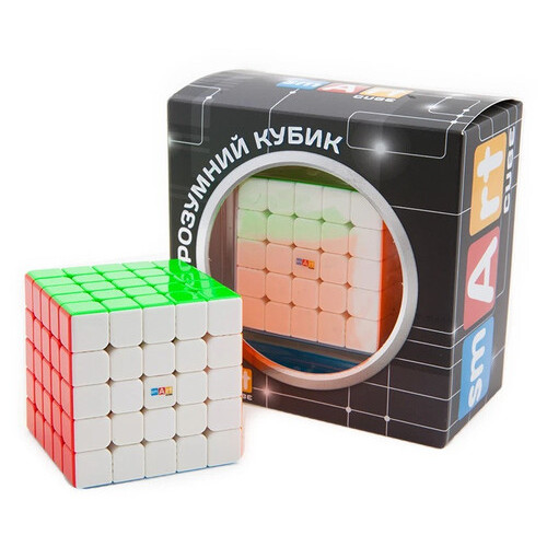 Магнітний кубик Smart Cube 5x5 Magnetic без наклейок SC505 фото №1