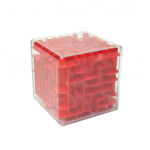 3D-лабіринт Metr Куб червоний (F-1) фото №1