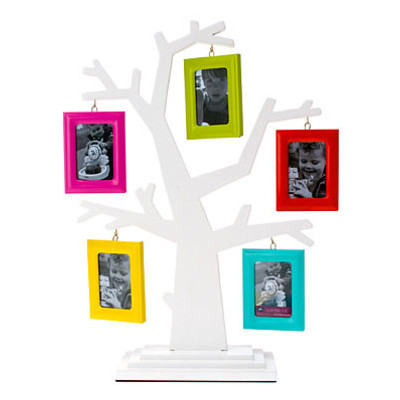 Фоторамка Родове дерево з різнокольоровими рамками фото №1