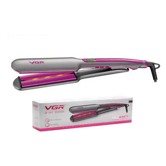 Випрямляч для волосся з керамічним покриттям пластин VGR V-562 Сірий (V-562_781) фото №8