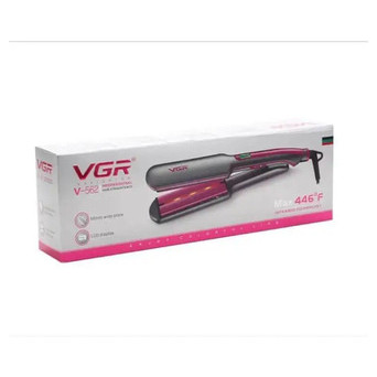 Випрямляч для волосся з керамічним покриттям пластин VGR V-562 Сірий (V-562_781) фото №9
