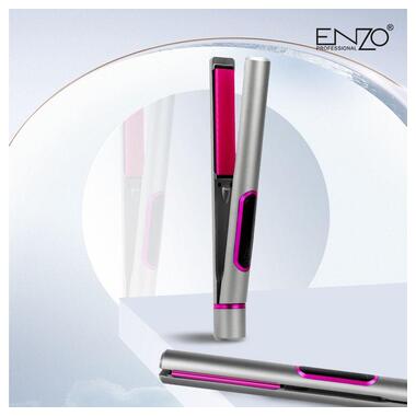 Плойка для волосся ENZO EN-3005 з керамічним покриттям потужністю 50 Вт, діаметром барабана 32 мм, чорного кольору. (43091-EN-3005_854) фото №6