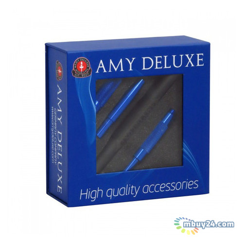 Шланг із алюмінієвим мундштуком AMY Deluxe S238 SET Синій фото №1
