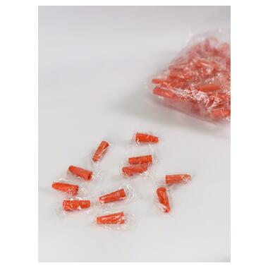 Набір одноразових мундштуків Orange Cone Soft для кальяну, упаковка 100 штук фото №1