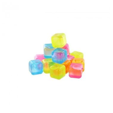 Охолоджувальний кубик для кальяну в колбу Ice Cube Кубики для охолодження кальяну різнокольорові фото №1