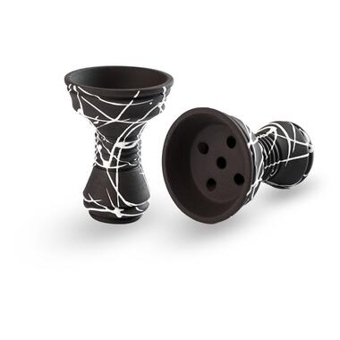 Чаша для кальяну Gusto Bowls Killa Bowls - Black white фото №1
