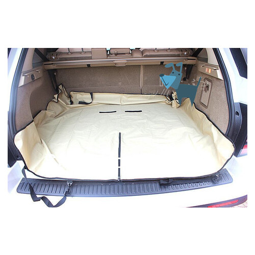 Накидка на сиденье автомобиля SUNROZ Pet Zoom Loungee для перевозки животных Серый (2316) фото №2