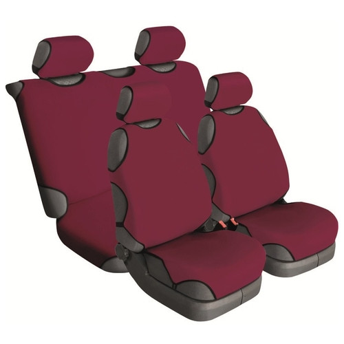 Набір Mikey універсальний Beltex Cotton Garnet 4 сидіння без підголівника (BX13410) фото №1