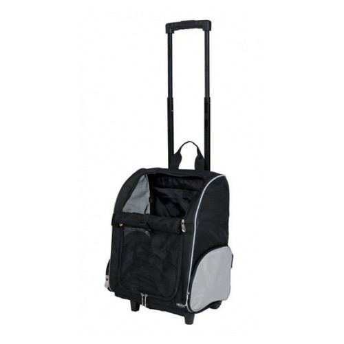 Сумка-рюкзак для маленьких животных Trixie T-Bag Trolley на колёсах до 8кг Черный (2880) фото №2