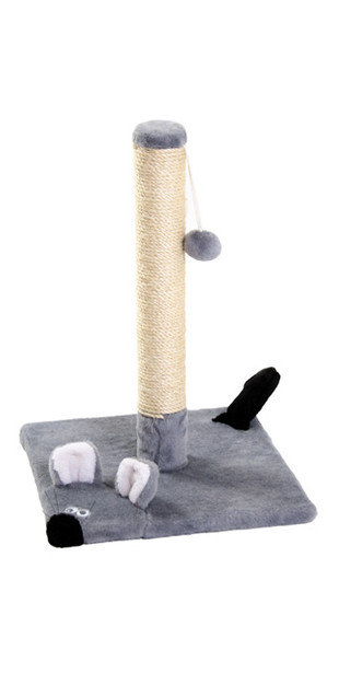 Когтеточка Trixie Мышка- столбик 50cм Серый фото №1