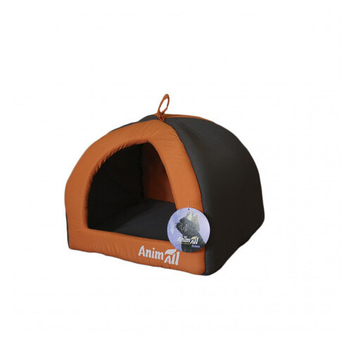 Домик AnimAll Wendy M для собак оранжевый 41x41x32 см (113977) фото №1