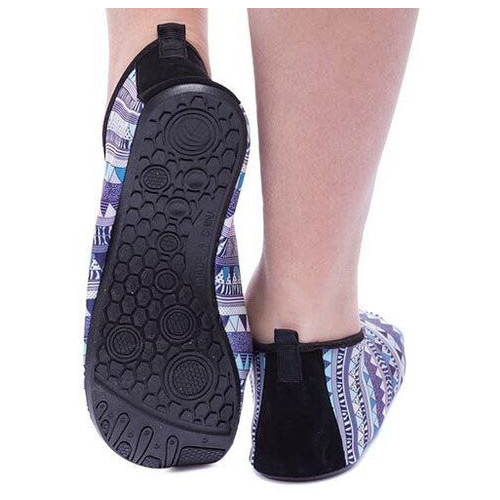 Взуття Skin Shoes для спорту та йоги PL-1822 XXL Сіро-фіолетовий (60429471) фото №3