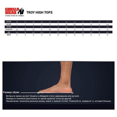 Кросівки Gorilla Wear Troy High Tops 40 Хакі (06369244) фото №12