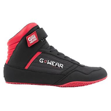 Кросівки Gorilla Wear Gwear Classic High Tops 45 Чорно-червоний (06369377) фото №1