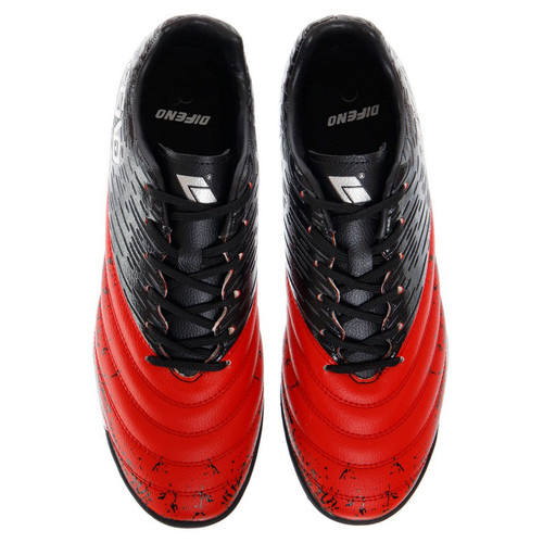 Взуття для футзалу чоловіче FDSO Difeno 191028A 42 Червоно-сіро-чорний (57508618) фото №7