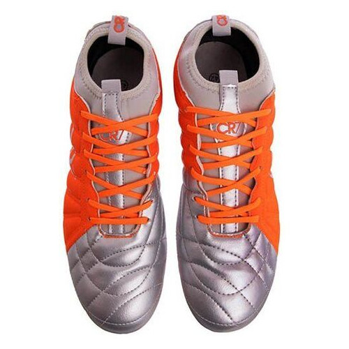 Бутси футбольні Owaxx 191261 41 Оранжево-срібний (57429483) фото №7