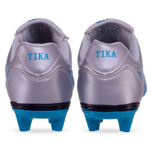 Бутси футбольні Tika 2004 40 Блакитно-срібний (57564001) фото №7