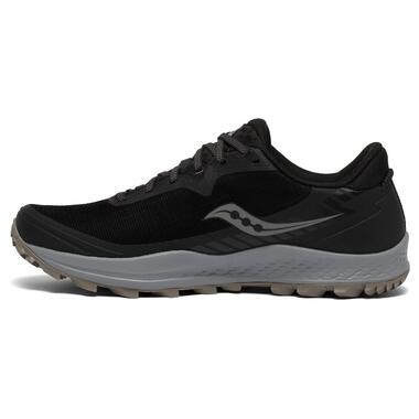 Кросівки чоловічі для бігу Saucony PEREGRINE 11 GTX M 45 (11.0US) Black/gravel (20643-45s) фото №5