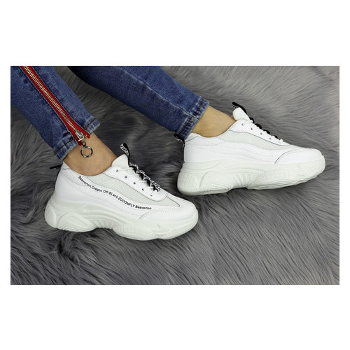 Жіночі білі кросівки Tinoa 1151 фото №10
