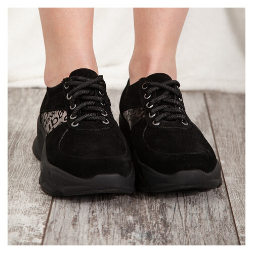 Кросівки жіночі Fashion Hardy 2978 36 розмір Чорний фото №5