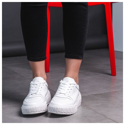 Кросівки жіночі Fashion Reign 3505 39 розмір 24,5 см Білий фото №3