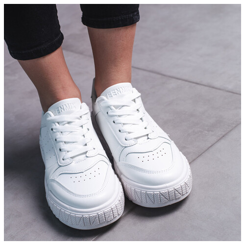 Кросівки жіночі Fashion Reign 3505 39 розмір 24,5 см Білий фото №7