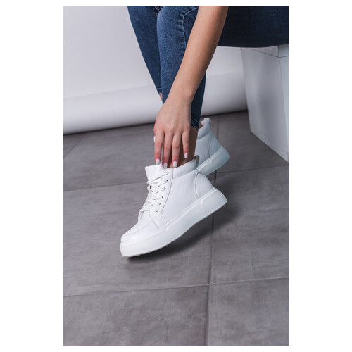 Кросівки жіночі Fashion Jade 3526 39 розмір 24,5 см Білий фото №9