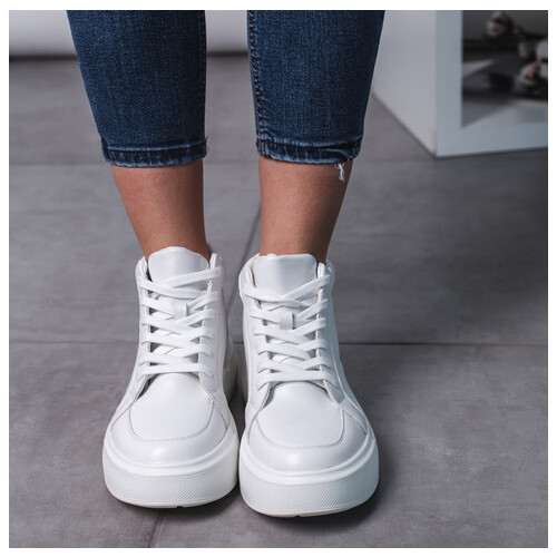 Кросівки жіночі Fashion Jade 3526 39 розмір 24,5 см Білий фото №3