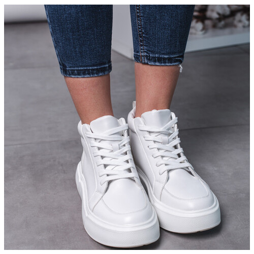 Кросівки жіночі Fashion Jade 3526 39 розмір 24,5 см Білий фото №2